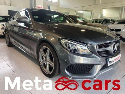 Usado Mercedes C200 184 CV (135 kW) 2018 Gris Coupe