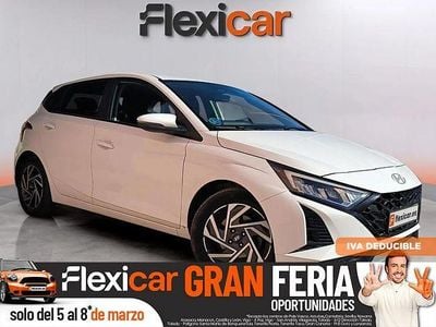 Usado Hyundai i20 100 CV (73 kW) 2024 Blanco Berlina