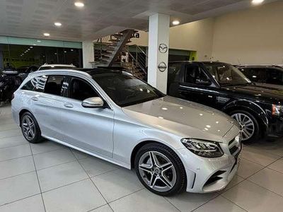 Usado Mercedes C220 194 CV (142 kW) 2019 Gris Familiar