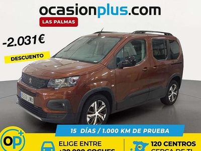 Usado Peugeot Rifter Business-Line 102 CV (75 kW) 2022 Marrón Monovolumen