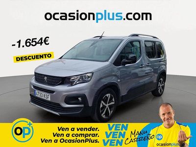 Usado Peugeot Rifter Allure 130 CV (95 kW) 2018 Gris Monovolumen