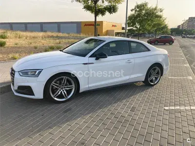 Usado Audi A5 S-Line 190 CV (139 kW) 2018 Blanco Coupe