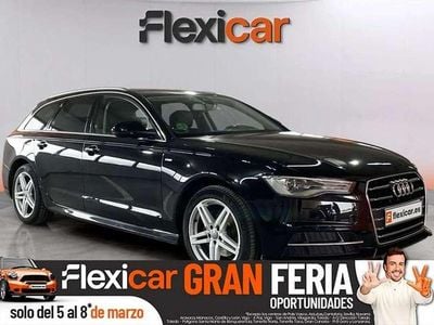 Usado Audi A6 S-Line 190 CV (139 kW) 2017 Negro Familiar