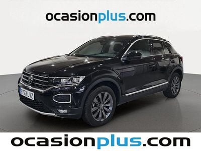 Usado VW T-Roc Sportline 150 CV (110 kW) 2022 Negro SUV