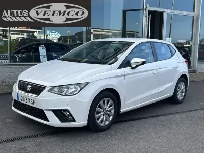 Usado Seat Ibiza Style 95 CV (69 kW) 2018 Blanco Utilitario