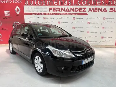 Usado Citroën C4 120 CV (88 kW) 2009 Negro Berlina