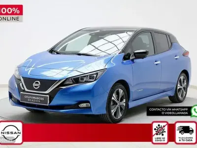 Usado Nissan Leaf Tekna 110 kW (150 CV) 2019 Azul Utilitario
