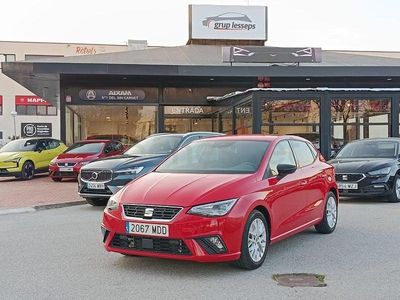 Usado Seat Ibiza FR 110 CV (80 kW) 2022 Rojo Utilitario