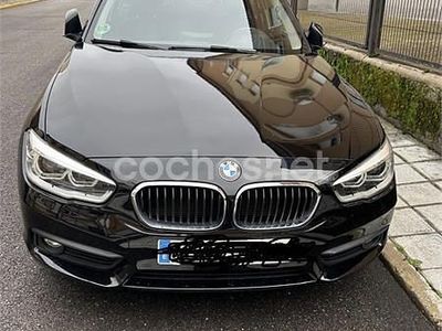 Usado BMW 116 116 CV (85 kW) 2018 Negro Utilitario