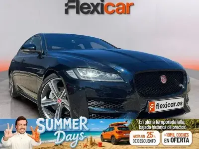 Usado Jaguar XF R-Sport 180 CV (132 kW) 2015 Azul Berlina
