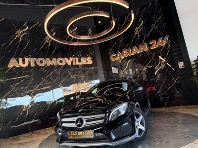 Usado Mercedes GLA220 AMG line 170 CV (125 kW) 2014 Negro SUV
