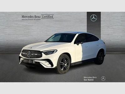 Brugt Mercedes GLC220 AMG line 197 HK (144 kW) 2025 Hvid Coupe