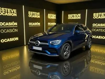 Usado Mercedes GLC300e 306 CV (225 kW) 2022 Azul SUV