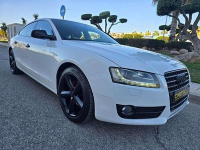 Usado Audi A5 Sportback S-Line 170 CV (125 kW) 2010 Blanco Utilitario