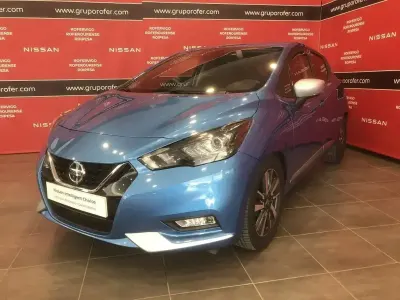 Usado Nissan Micra 92 CV (67 kW) 2021 Azul Utilitario