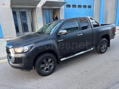 Usado Toyota HiLux 204 CV (150 kW) 2022 Negro Pickup/Camioneta