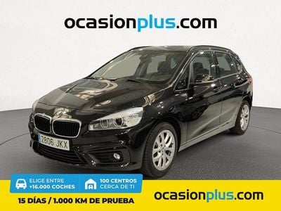 Negro Usado 2015 BMW 218 Active Tourer Monovolumen | 17.990 € (Precio justo)