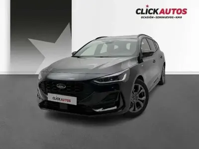 Usado Ford Focus ST-Line 125 CV (91 kW) 2024 Negro Familiar