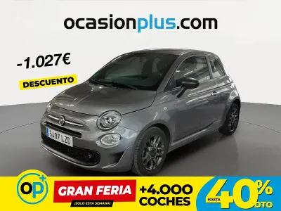 Usado Fiat 500 Connect 70 CV (51 kW) 2022 Gris Utilitario