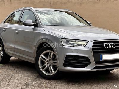 Usado Audi Q3 Sport 150 CV (110 kW) 2017 Gris / plata SUV