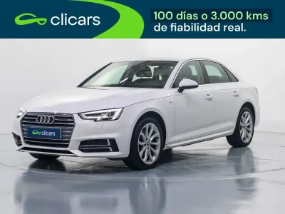 Begagnad Audi A4 S-Line 150 HK (110 kW) 2018 Vit Sedan