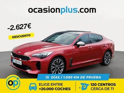 Usado Kia Stinger GT-Line 245 CV (180 kW) 2019 Rojo Utilitario