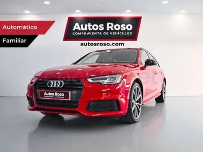 Usado Audi A4 S-Line 150 CV (110 kW) 2018 Rojo Familiar