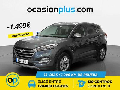 Gris Usado 2018 Hyundai Tucson SUV | 16.490 € (Precio justo)