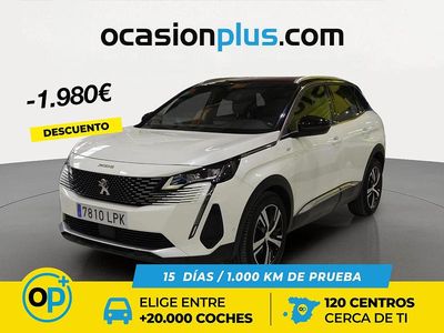 Usado Peugeot 3008 GT 130 CV (95 kW) 2021 Blanco Pickup/Camioneta