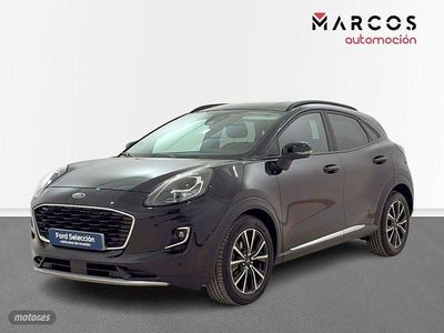 Usado Ford Puma Titanium 125 CV (91 kW) 2022 Negro SUV
