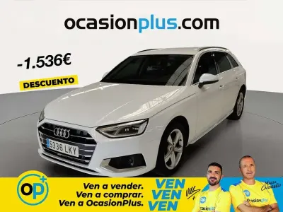 Usado Audi A4 Advanced 163 CV (119 kW) 2020 Blanco Familiar