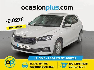Brugt Skoda Fabia Selection 95 HK (69 kW) 2024 Hvid Sedan