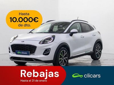 Blanco Usado 2021 Ford Puma Titanium SUV | 15.490 € (Precio justo)