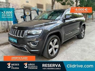 Usado Jeep Grand Cherokee Overland 250 CV (183 kW) 2015 Gris SUV