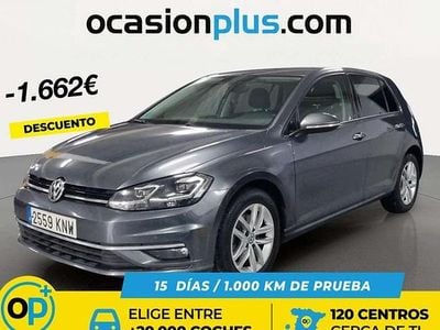 Usado VW Golf VII Advance 116 CV (85 kW) 2018 Gris Utilitario
