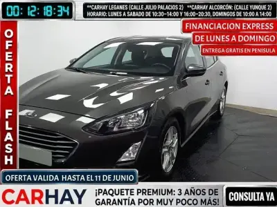 Usado Ford Focus Trend+ 120 CV (88 kW) 2020 Gris Utilitario