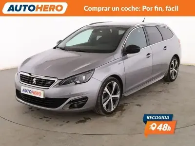 Usado Peugeot 308 GT-line 150 CV (110 kW) 2015 Gris Familiar