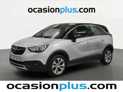 Usado Opel Crossland X Excellence 110 HP (80 kW) 2018 Cinzento SUV