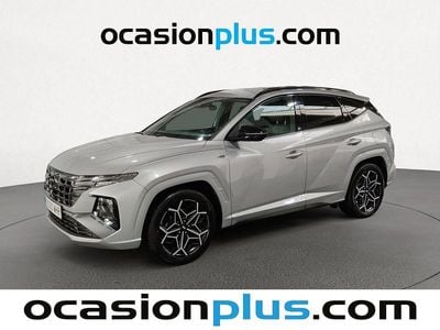 Gris plata Usado 2023 Hyundai Tucson N Line SUV | 20.682 € (Precio justo)