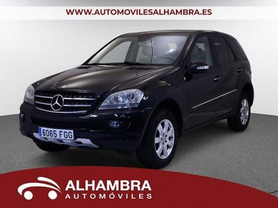 Usado Mercedes ML280 190 CV (139 kW) 2007 Negro SUV