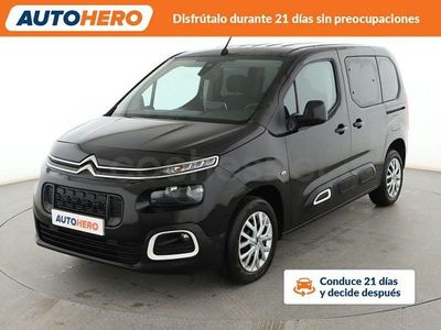 Negro Usado 2021 Citroën Berlingo Feel Monovolumen | 15.399 € (Precio justo)