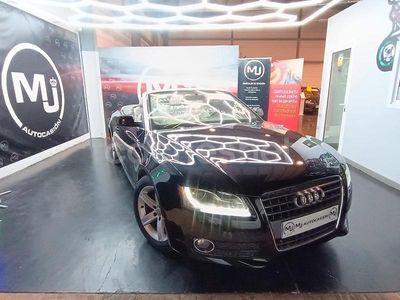 Negro Usado 2009 Audi A5 Cabriolet Descapotable | 13.890 € (Precio justo)