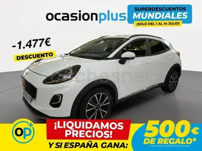 Usado Ford Puma Titanium 125 CV (91 kW) 2021 Blanco SUV