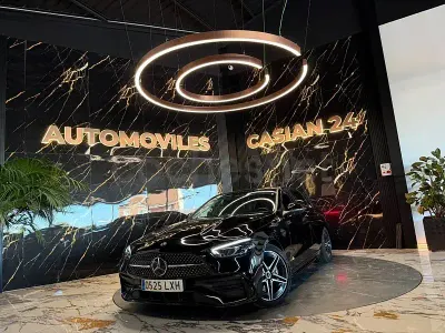 Usado Mercedes C220 200 CV (147 kW) 2022 Negro Berlina