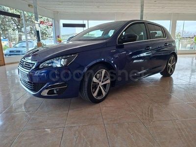Usado Peugeot 308 GT-line 150 CV (110 kW) 2015 Azul Berlina