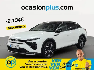 Usado Citroën C5 X Shine 225 CV (165 kW) 2023 Blanco Familiar