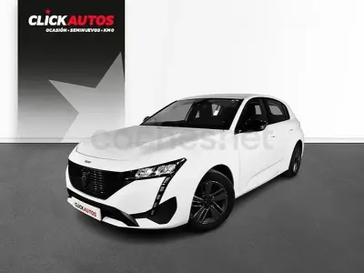Usado Peugeot 308 Active 130 CV (95 kW) 2023 Blanco Berlina