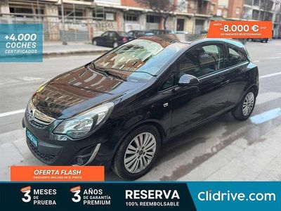 Usado Opel Corsa Selective 86 CV (63 kW) 2014 Negro Utilitario