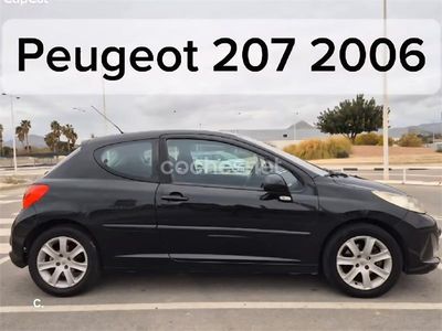 Usado Peugeot 207 Sport 120 CV (88 kW) 2006 Negro Berlina