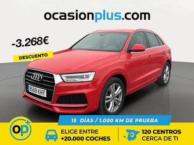 Rojo Usado 2018 Audi Q3 Sport SUV | 23.300 € (Un poco caro)